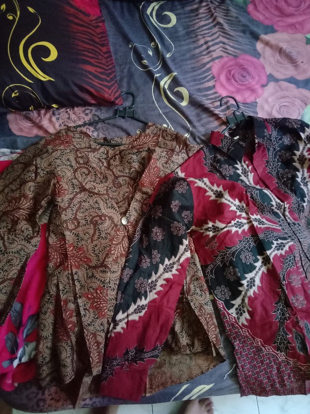 Batik Dolby Dolbi Dobby Doby Tenun Sutra Tulis Katun Atbm Baron Atasan Batik Wanita Sogan Srg308