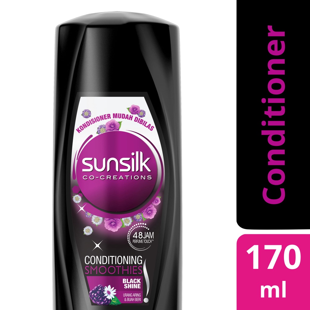 Sunsilk Conditioner Black Shine 170Ml