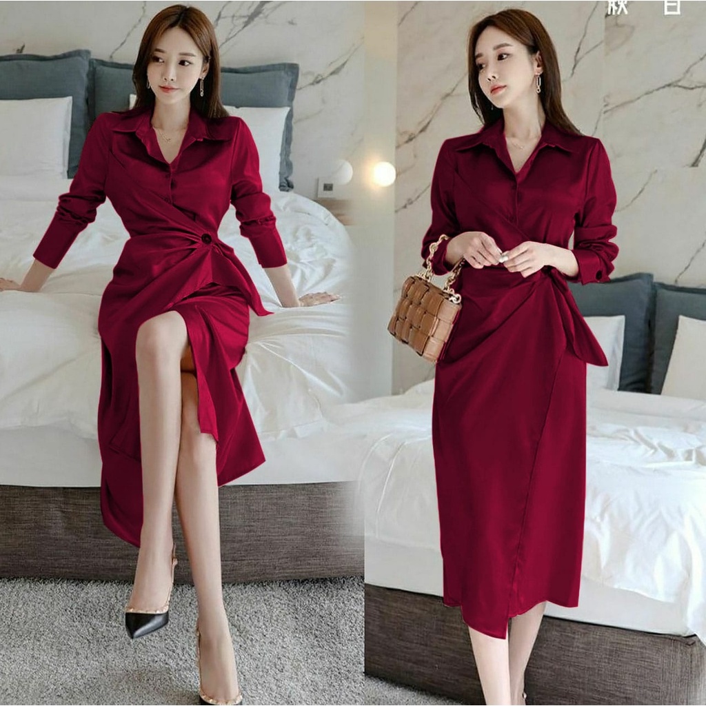 AS FASHION-COD-MC-BAJU DRES WANITA TERBARU-DRES WANITA CASUAL-DRES WANITA KOREA-DRES NATAL