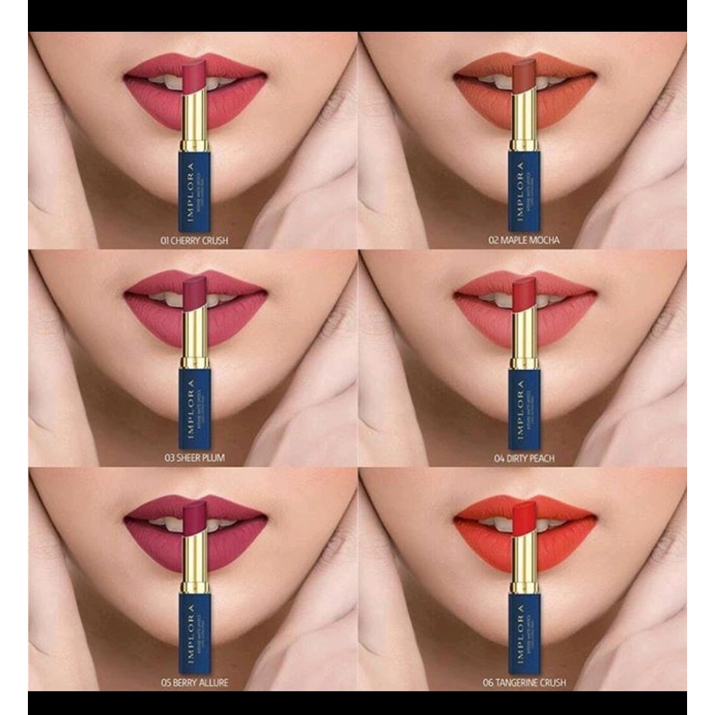IMPLORA INTENSE MATTE LIPSTIK/ LIPSTIK IMPLORA/ IMPLORA