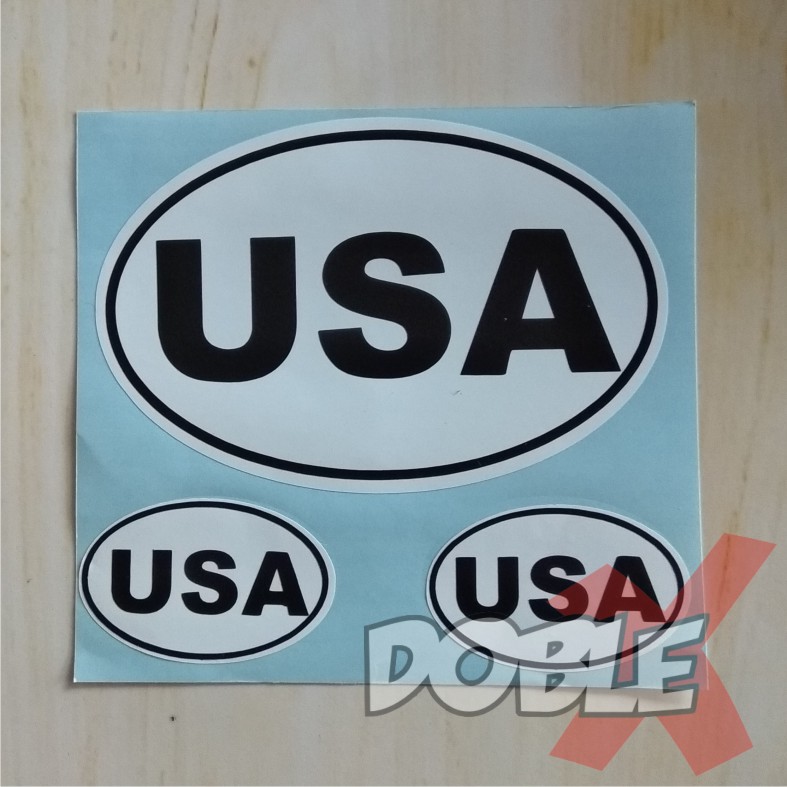 

Stiker Initial Regional Tempel Luar USA