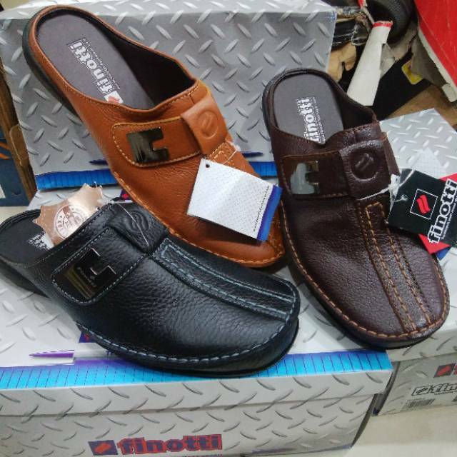  Sandal  sepatu  Finotti  Slop Finotti  TM 01 Shopee Indonesia