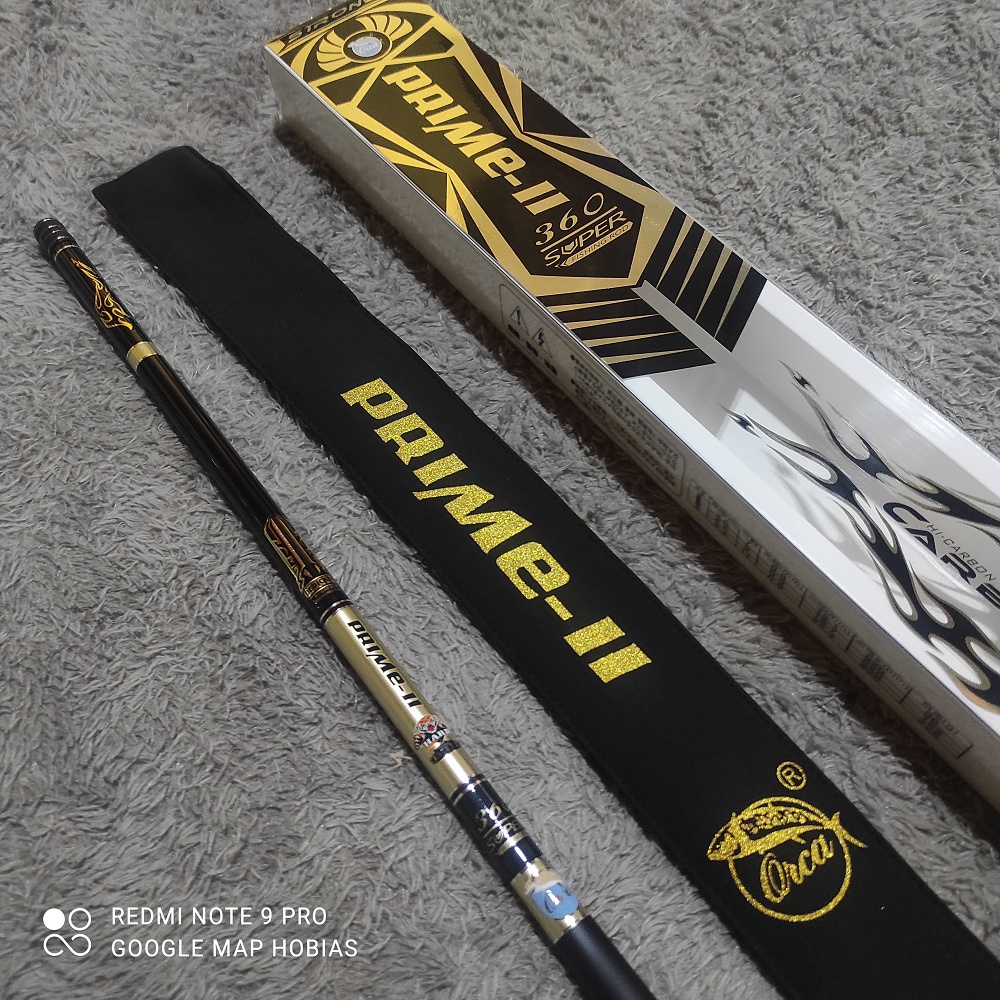 joran pancing tegek orca II prime 360