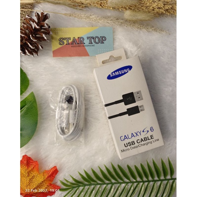 KABEL DATA SAMSUNG GALAXY S6 USB CABLE KABEL CASAN HP MICRO USB