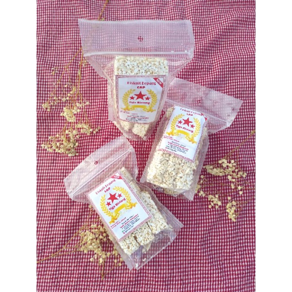 

Biskuit Bepang/ Bipang/ Jipang/ Ulatih (Kemasan Standing Pouch)