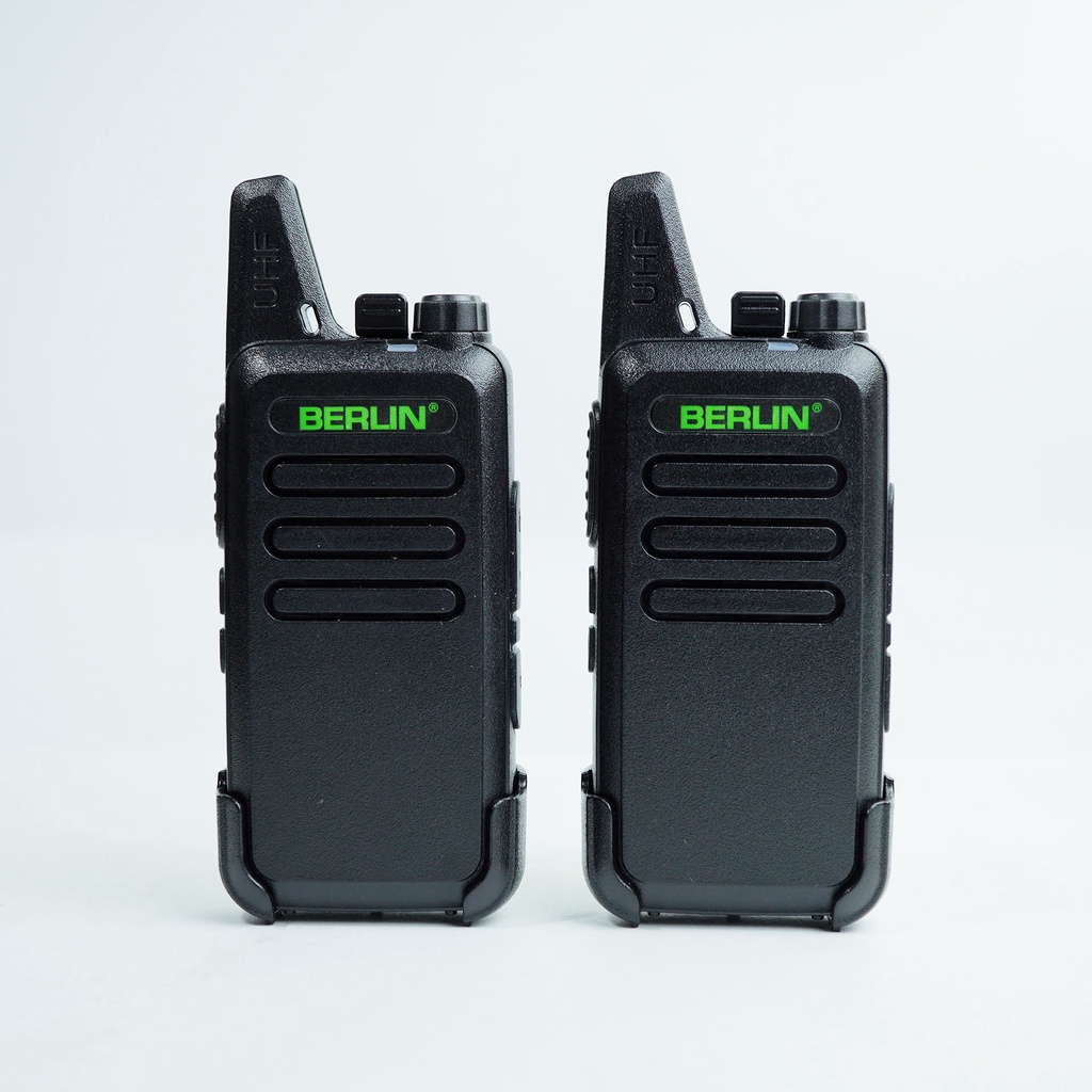 HANDY TALKIE HT BERLIN BL-238 BL238 UHF 1 PASANG WALKY TALKY RESMI