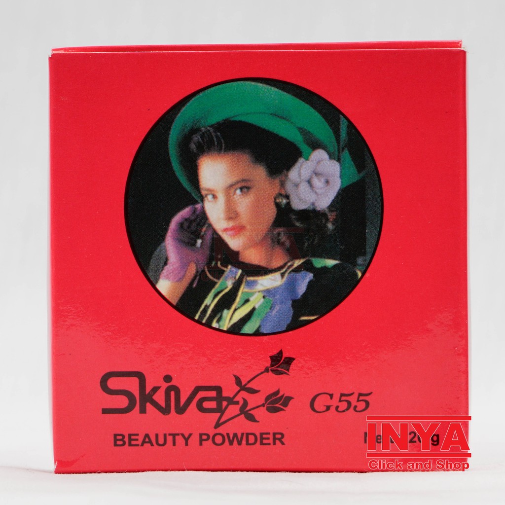 BEDAK SKIVA G55 4A KUNING LANGSAT 20gr - COMPACT POWDER