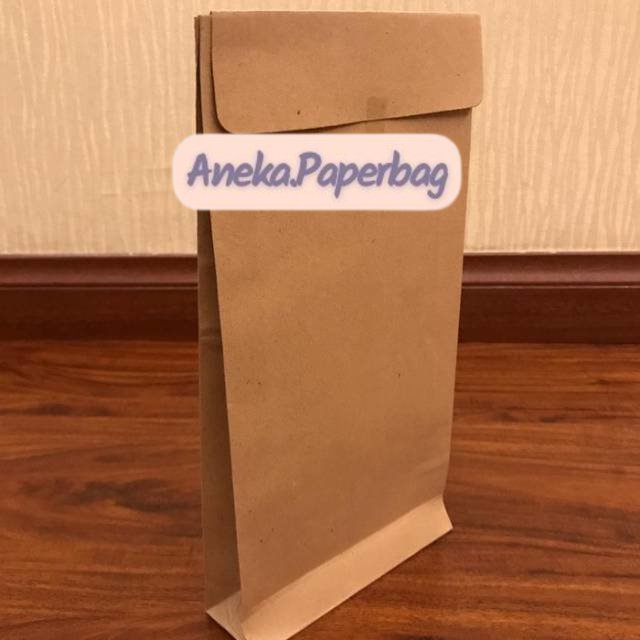 

Paperbag Amplop S 16x5x30 Tas Kertas Tutup Kraft Paper Terlaris