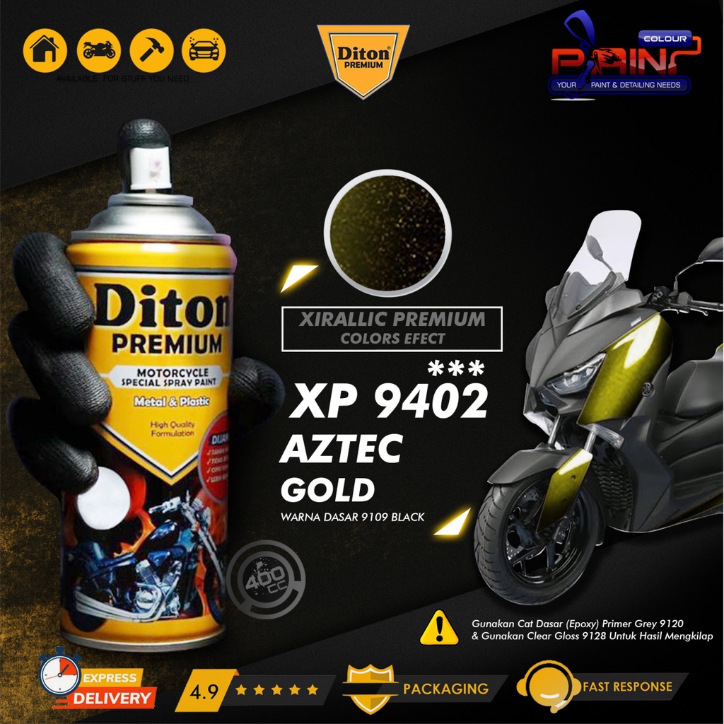 9402*** diton premium xirallic aztec gold