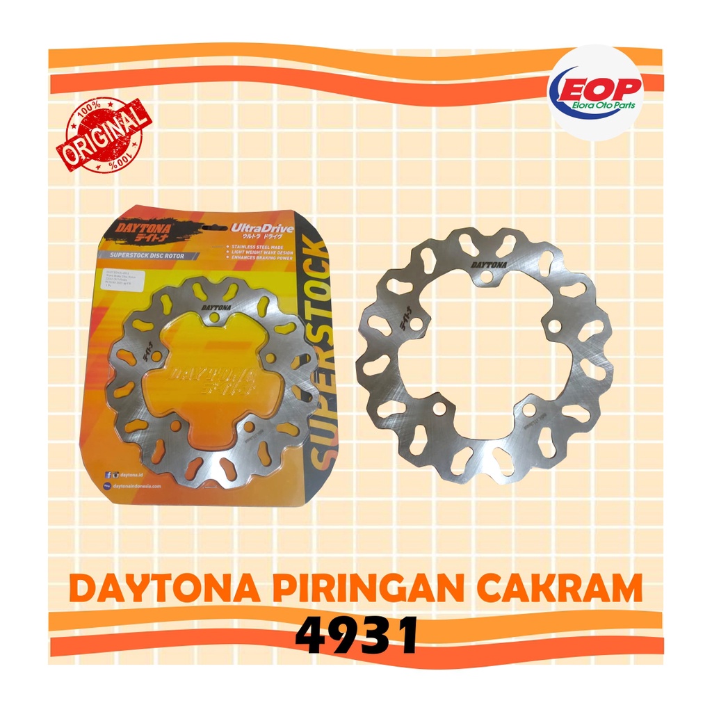 Piringan Cakram Honda PCX 160 Front Daytona 4931 Original