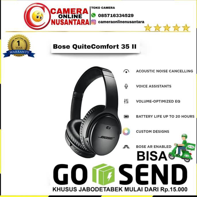 BOSE QUIETCOMFORT 35 II WIRELESS HEADPHONE - BLACK