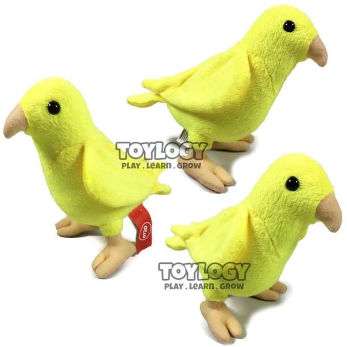 promo Ozco Boneka Burung Kenari Kuning - Yellow Canary Stuffed Plush Animal