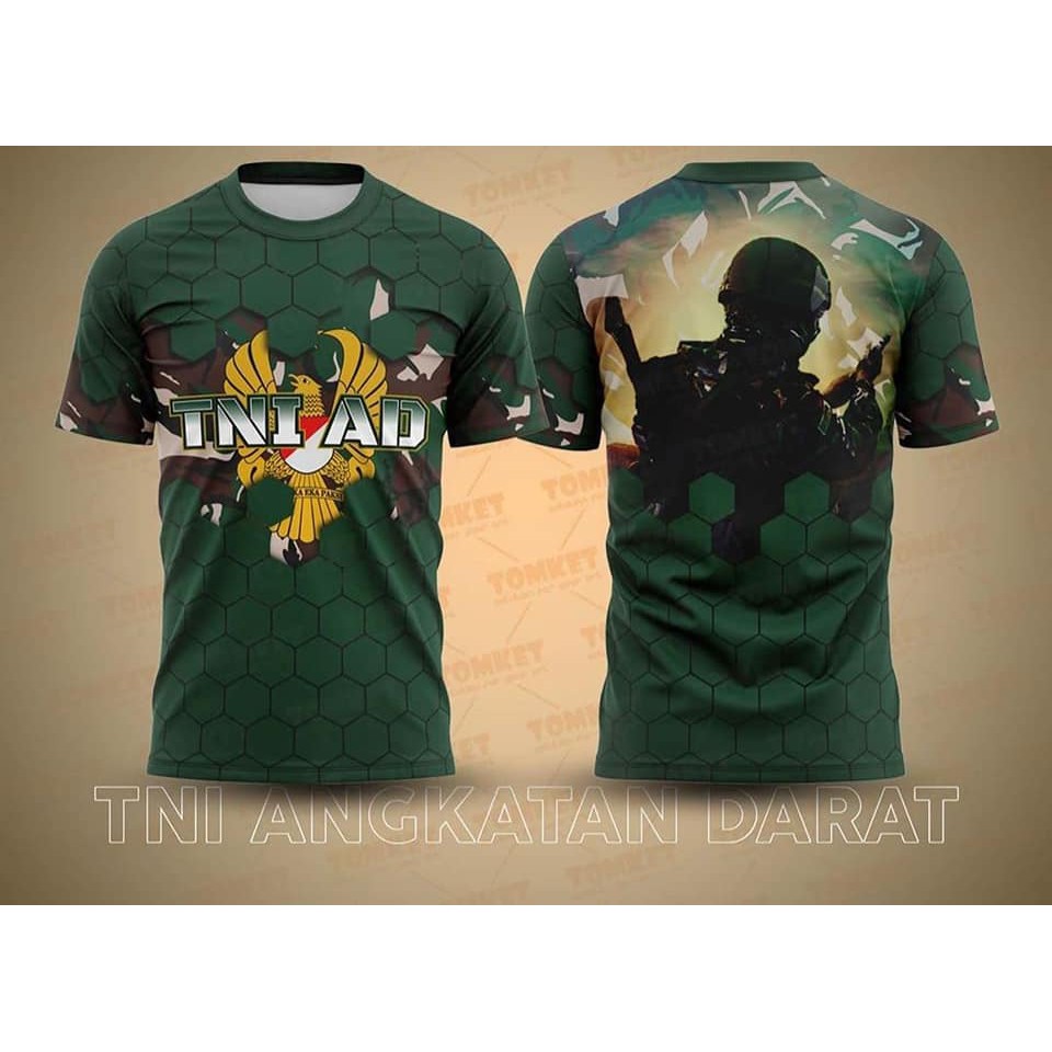KAOS JERSY PRIA TNI AD / KAOS TNI AD / KAOS JERSEY SEPEDA / KAOS PRIA / KAOS PRIA MURAH / JERSEY / A