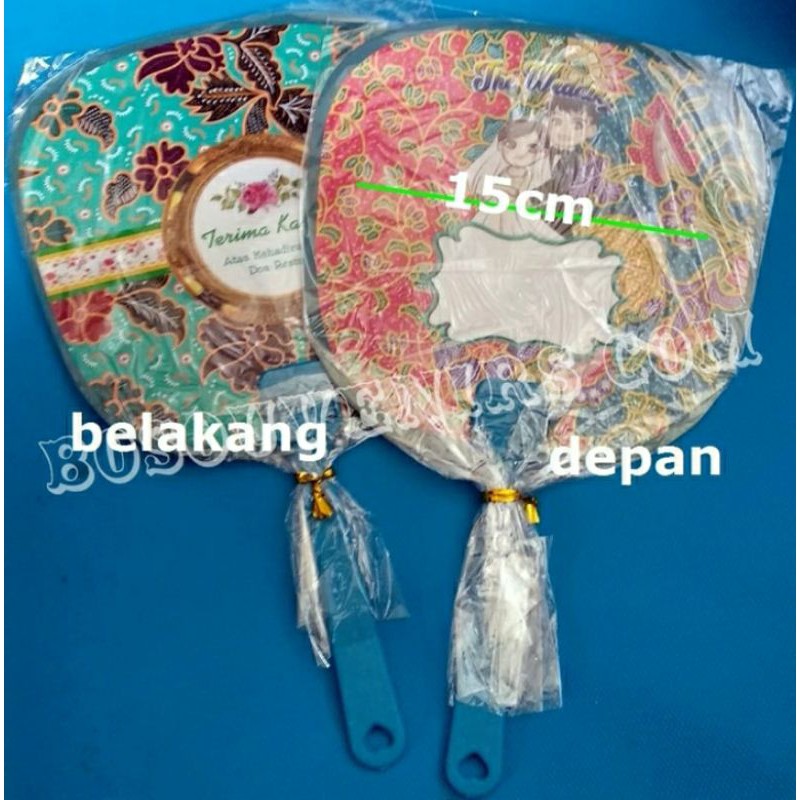 SOUVENIR PERNIKAHAN MURAH KIPAS KERTAS