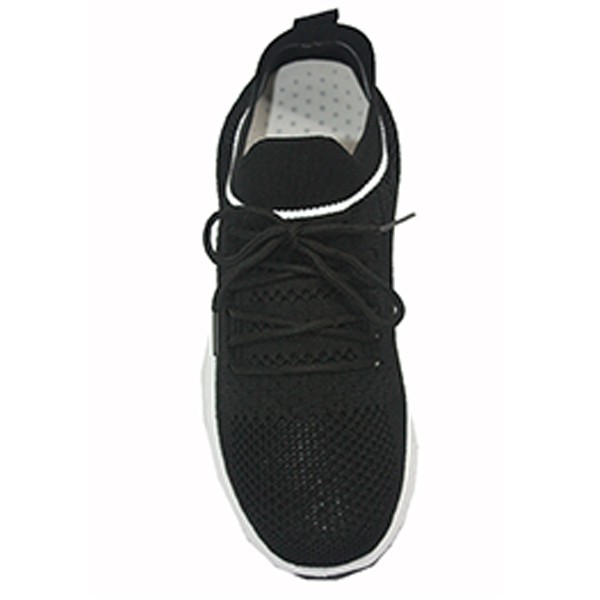 Klensia Sport Shoes Sepatu Sneakers Wanita Bertali Hitam 689-009- Black-3