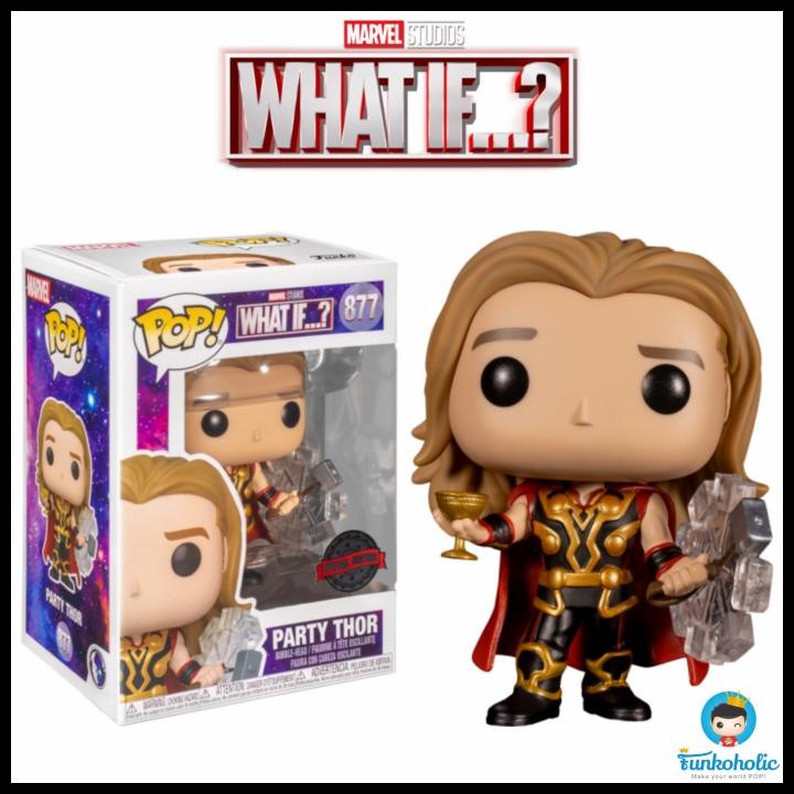 Funko Pop Marvel What If...? - Party Thor [Exclusive] #877