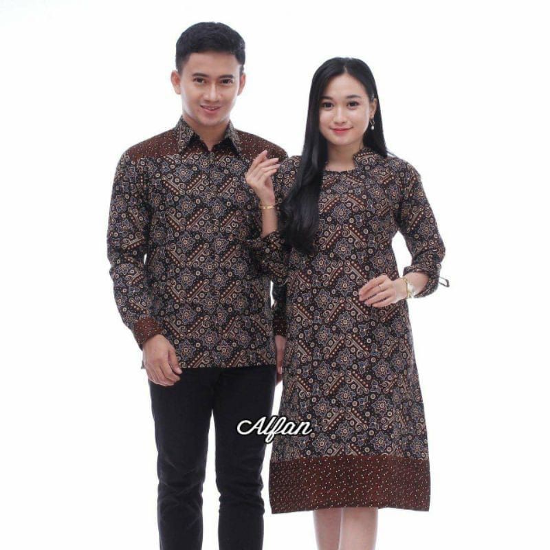 Batik Couple keluarga sania ruffle ori ndoro jowi dnt mataram