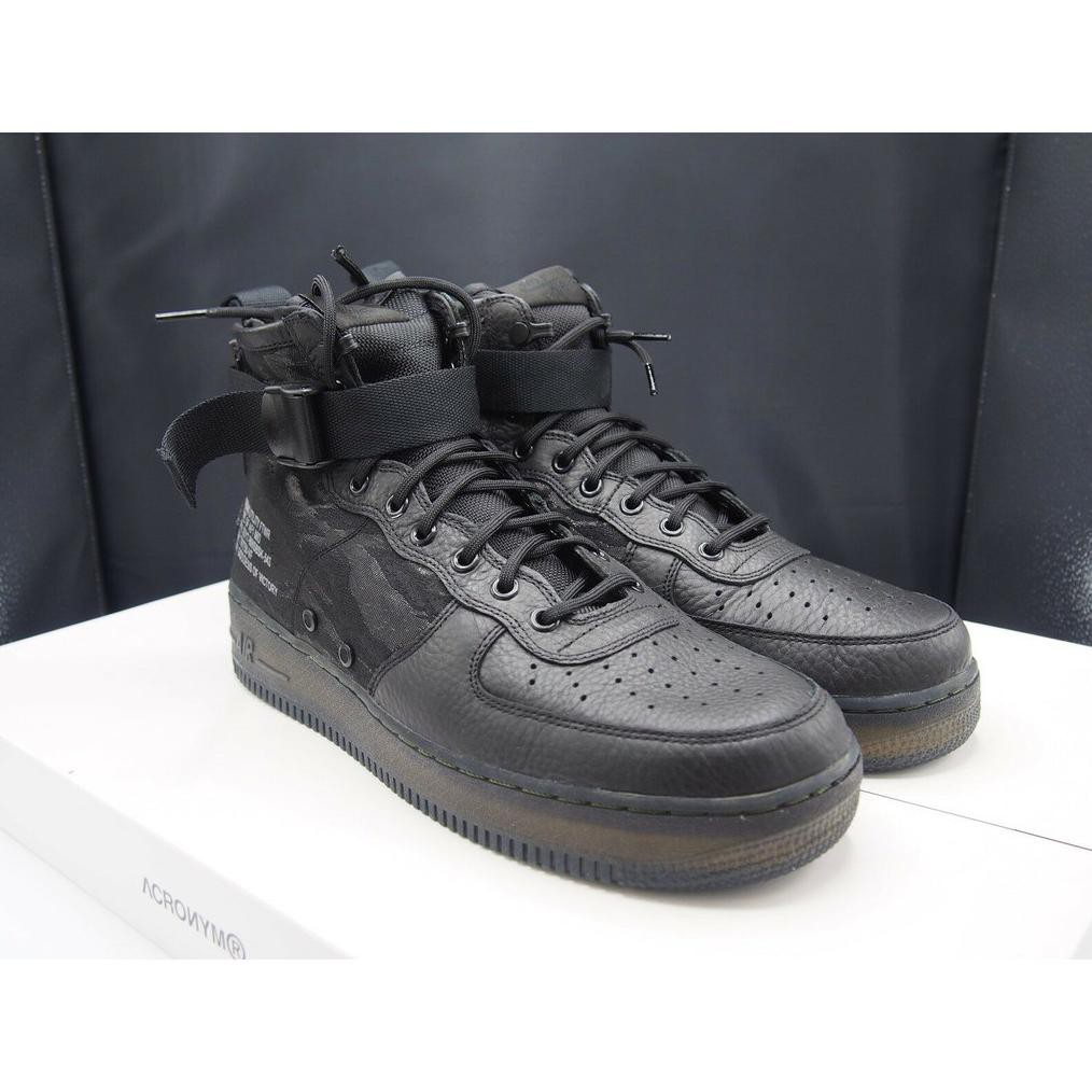 Nike Air Force 1 Sf1 Mid Black Tiger Camo Perfect Kick Original Pk Kualitas Terbaik