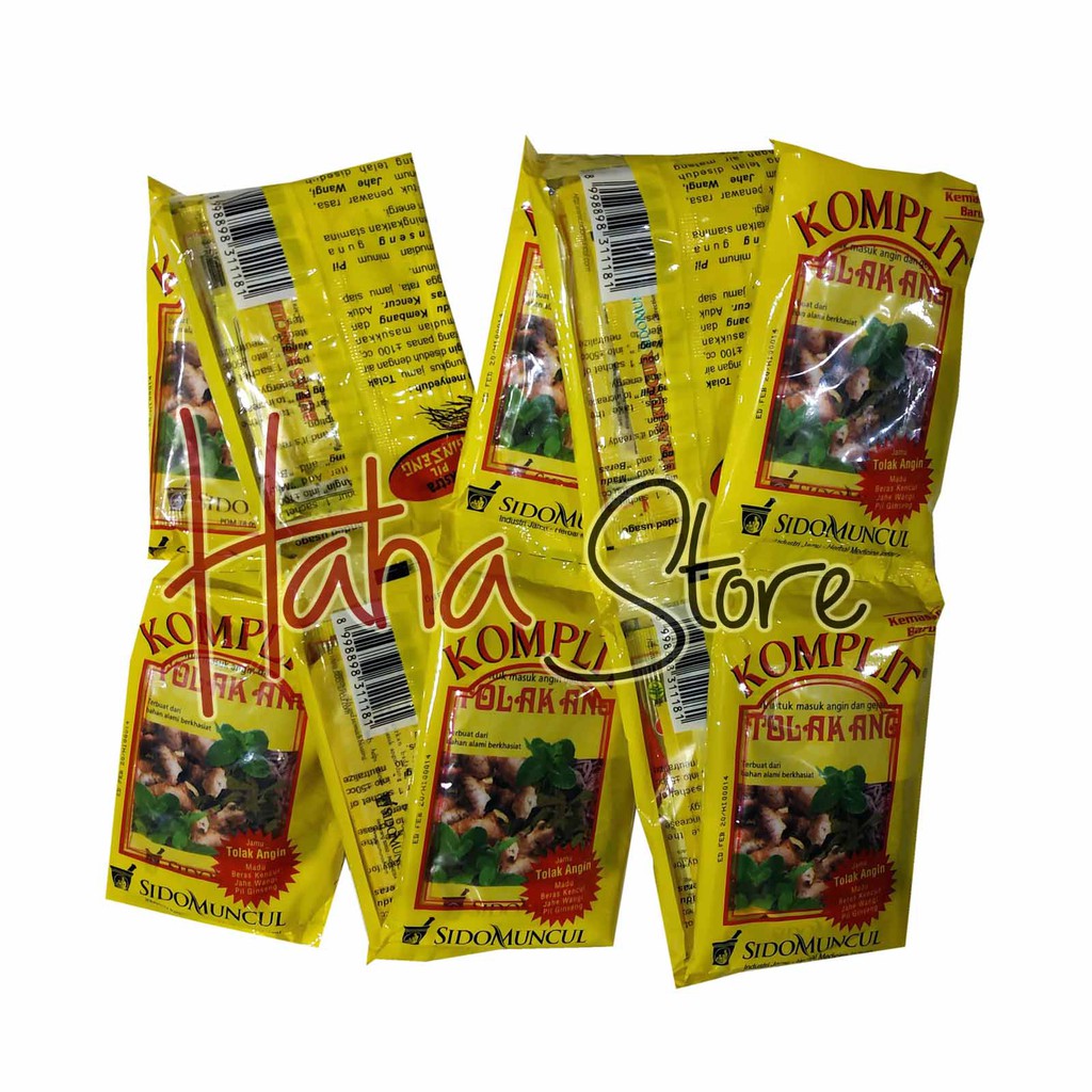 Jamu Komplit Tolak Angin Sido Muncul