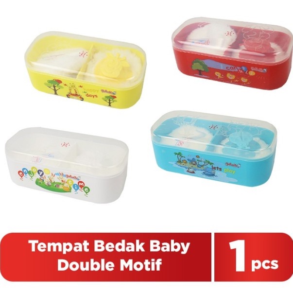 RELIABLE MURAH TEMPAT BEDAK BAYI  SUSUN DOUBLE  / BULAT SINGLE POWDER CASE RTB400 RTB100 RTB300 RTB10500 POWDER CASE