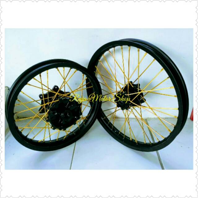 Velg original Scarlet set Honda CRF 150L motor cross ring 18/21-16/19