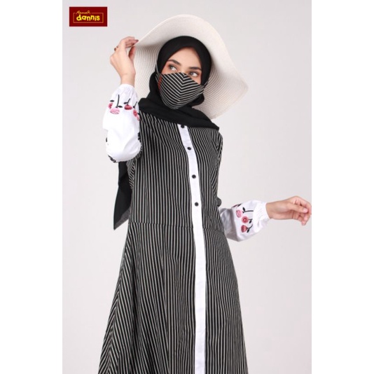 Abaya Salur Rose Dannis