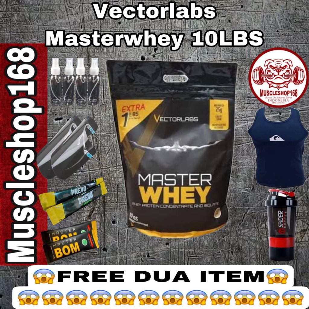 Khusus Gojek / Grab Vectorlabs Master Whey 10 Lbs BPOM