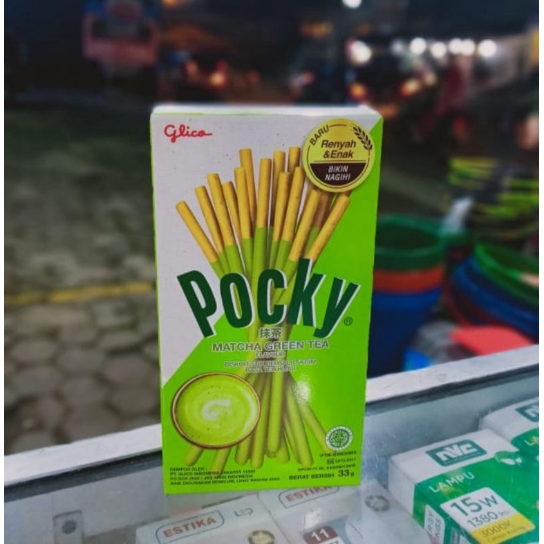 

POCKY Green Tea Box 33g