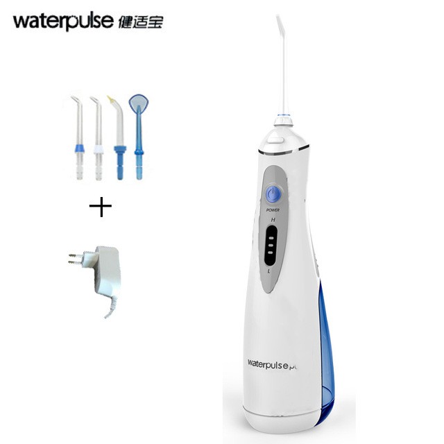 Dental Flosser Alat Semprot Pembersih Gigi - V400Plus - 6HHR01WH White