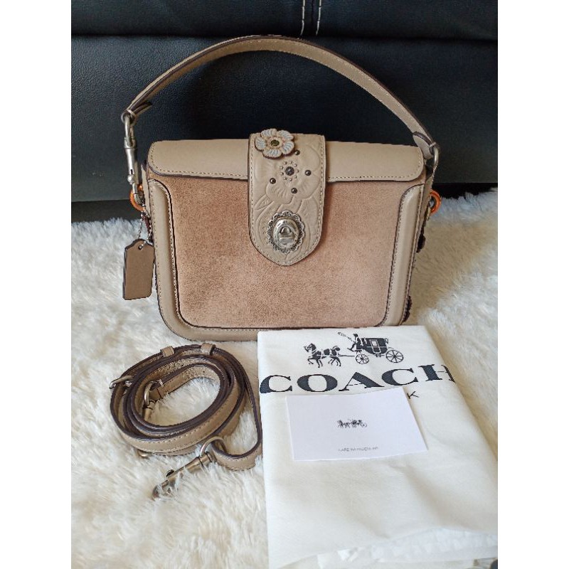 preloved tas coach page tearose tea rose