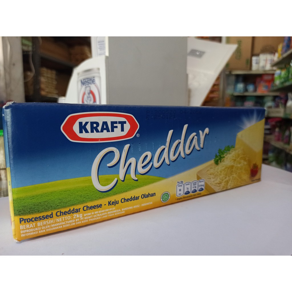 

Keju Kraft Cheddar 2kg