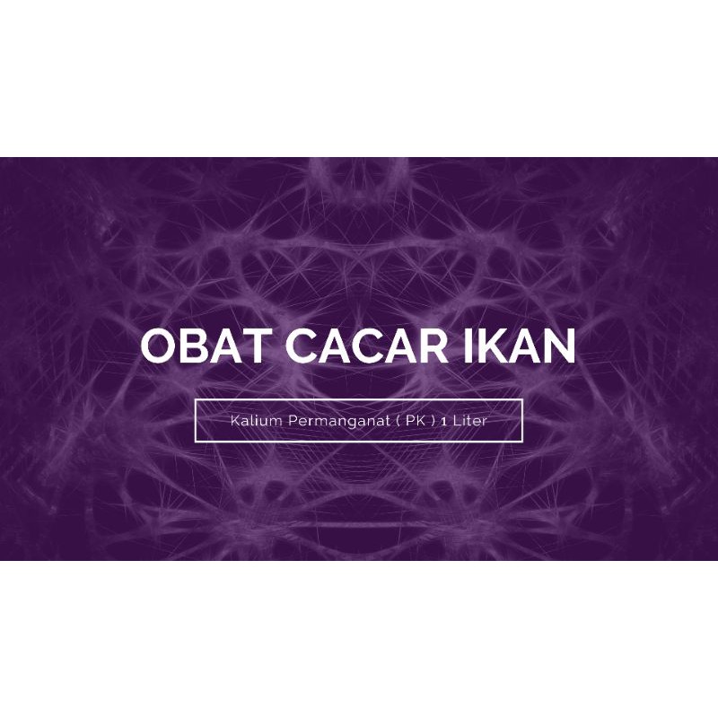 Obat Cacar Ikan Kalium Permanganat PK 1 Liter