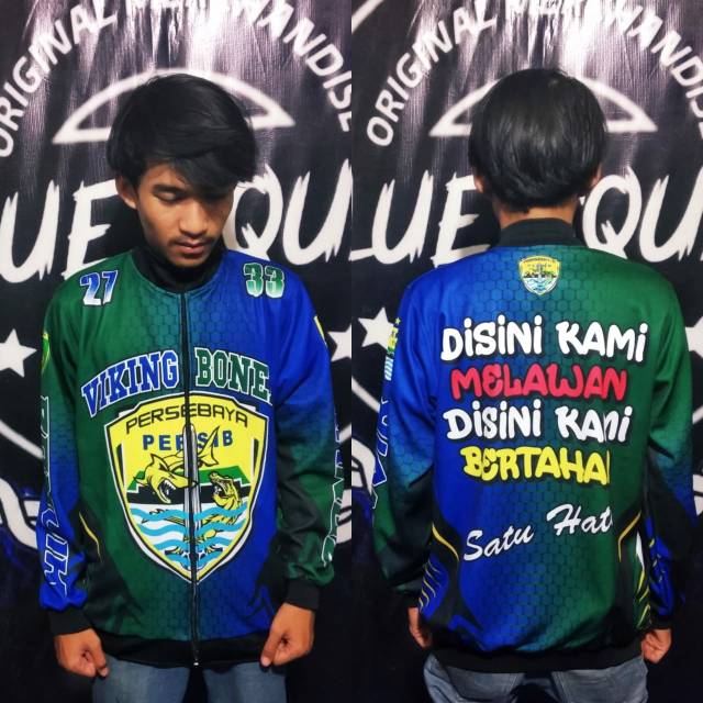 JAKET FULLPRINT VIKING BONEK ORIGINAL