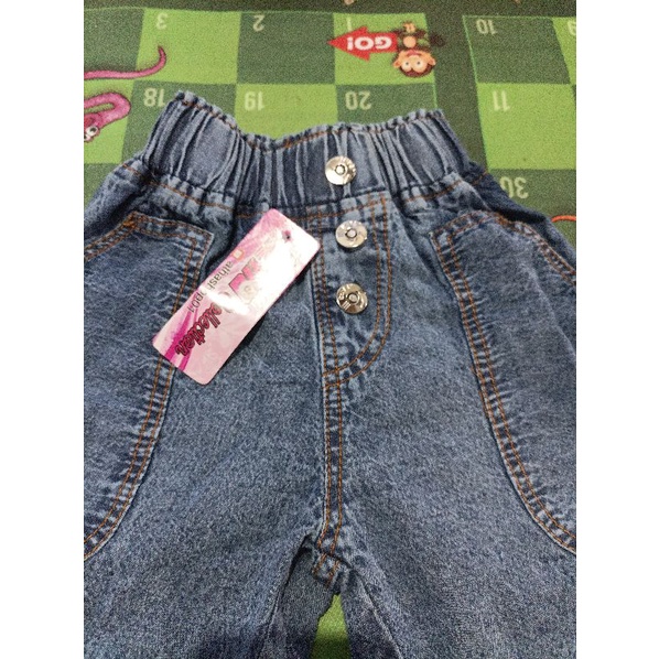 CELANA PANJANG HIG Waist USIA 2-7 th Celana Anak Jeans Berkualitas