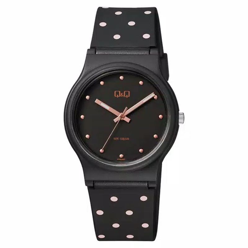 Q&amp;Q QQ QNQ VP46 VP46J 054Y - 059Y Analog Original Watch Jam Tangan Wanita / Anak Tali Karet