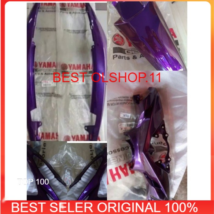 Cover body halus yamaha Xeon RC original ungu