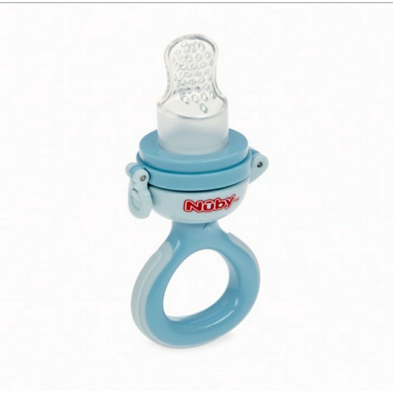 Nuby Twist &amp; Feed Infant Feeder Nibbler Silicone NEW