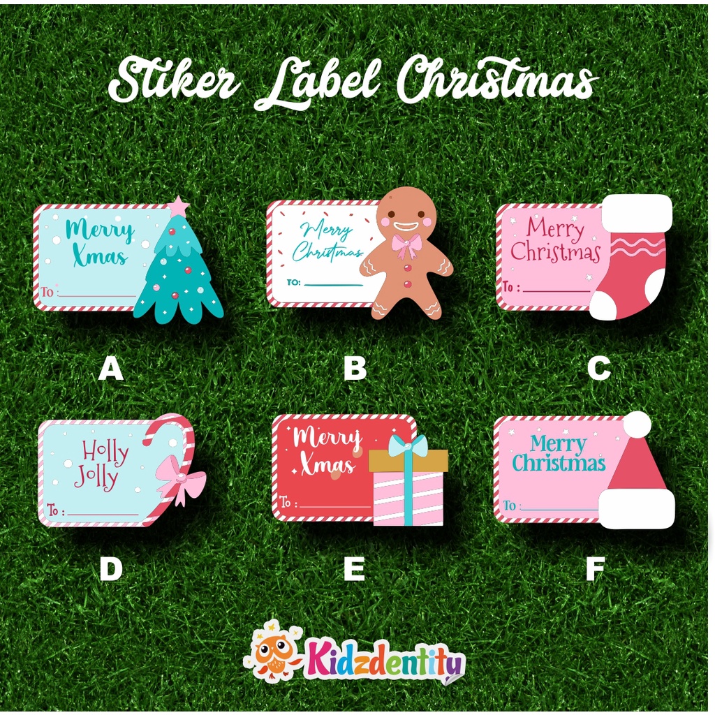 

STIKER LABEL UCAPAN MERRY CHRISTMAS