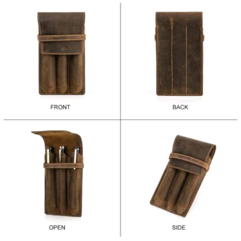 

LEATHER POUCH PEN EXCLUSIVE DESIGN