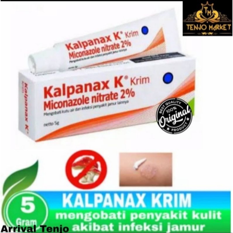 KALPANAX KRIM 5 GR/SALEP KALPANAK / SALEP JAMUR KUTU AIR GATAL GATAL