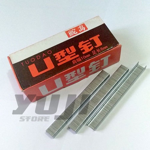 

Isi Stepler Steples Streples Stapler Tembak Refill 13/6 Gun Tacker isi 25 Strips Anti Karat COD Promo Murah Best Seller