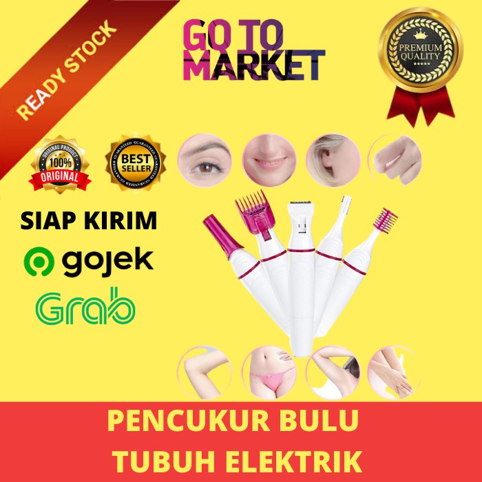 ALAT PENCUKUR CUKUR BULU TUBUH ALIS MATA BULU KAKI BULU KETIAK KEMALUAN PRIA WANITA ELEKTRIK MURAH