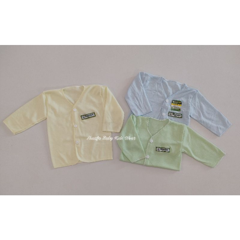 BAJU BAYI LENGAN PANJANG POLOS WARNA | BAJU ATASAN NEWBORN | BAJU BAYI MURAH