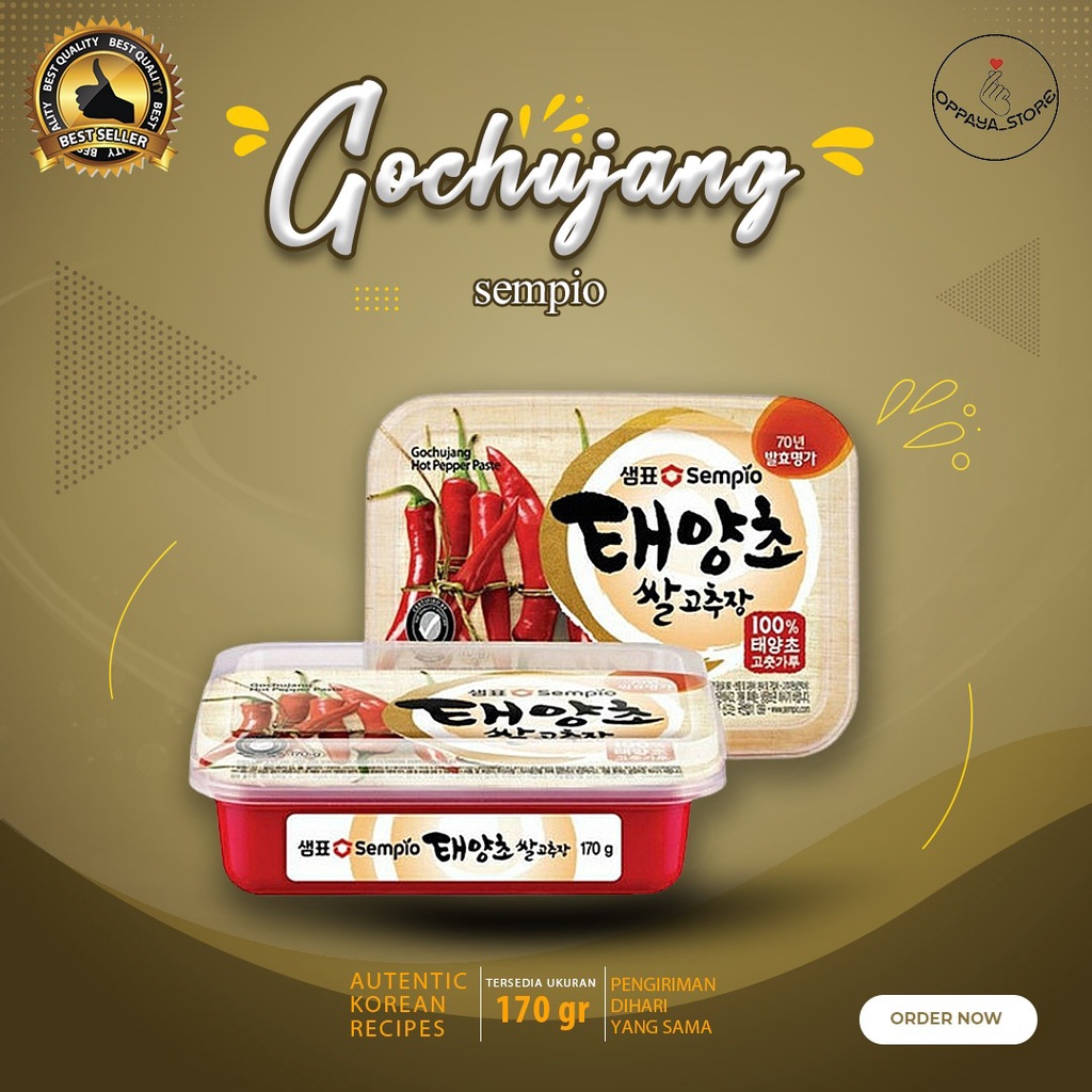 

Sempio Gochujang Sempyo 170Gr Paste Korea