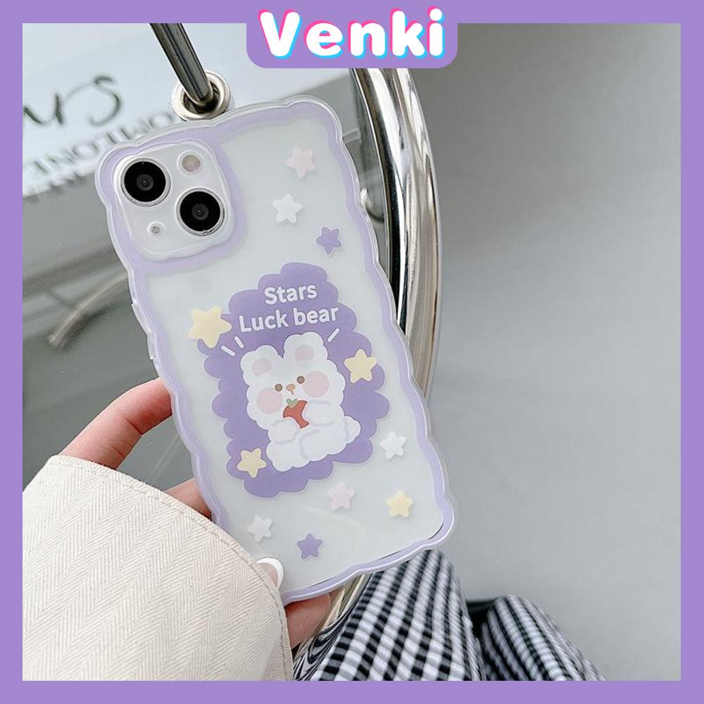 iPhone Case Silicone Soft Case Clear Case Airbag Shockproof Camera Cover Protection Cartoon Cute Rabbit Compatible For iPhone 11 iPhone 13 Pro Max iPhone 12 Pro Max iPhone 7 Plus