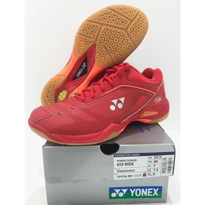 NEW ORIGINAL YONEX 65 X WIDE SEPATU BADMINTON