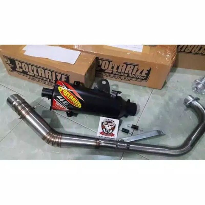 knalpot standar racing byson tipe ori byson karbu tsukigi knalpot byson bobokan