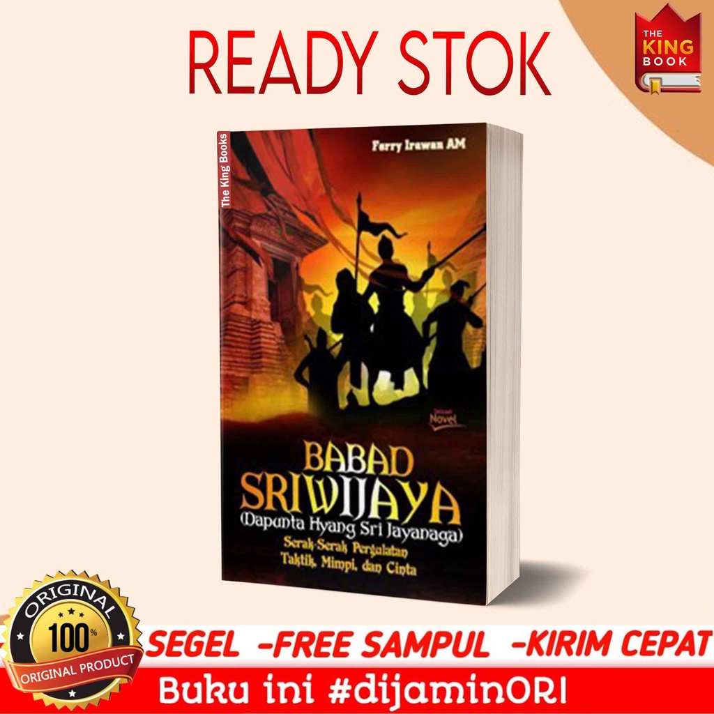 Buku Novel Babad Sriwijaya - Ferry Irawan AM