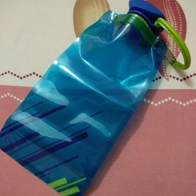 Botol Minum Lipat Camping Mountaineering Hiking Drinking Bottle 700ml