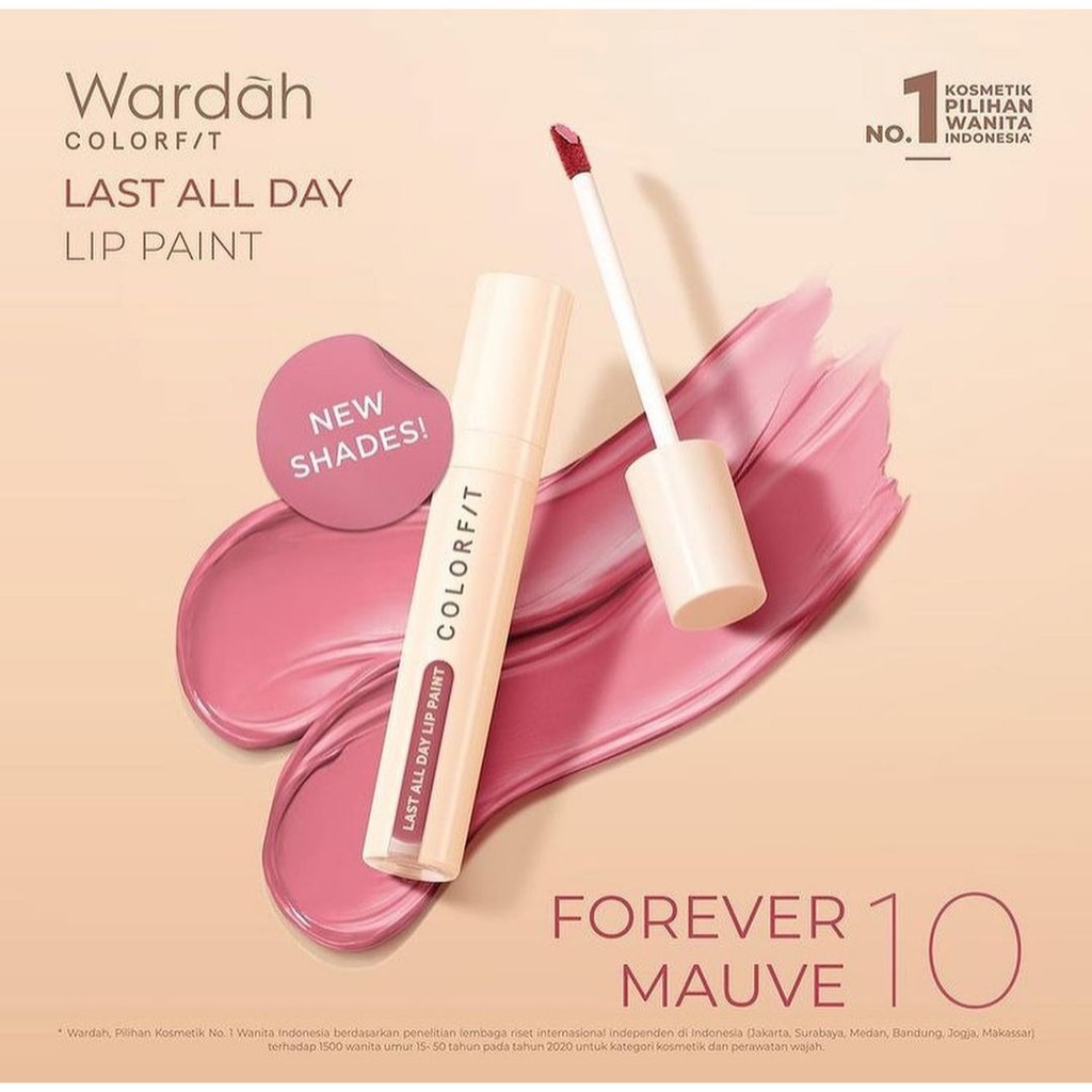 Wardah Colorfit Last All Day Lip Paint